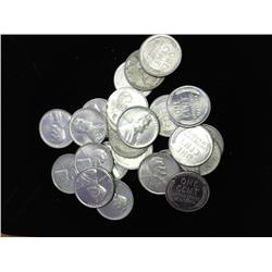 25-1943 Steel Lincoln Cents (UNC) Assorted Mints