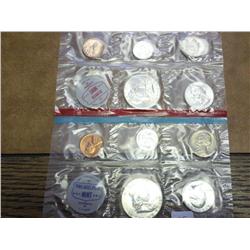 1963 US Mint UNC Set P/D (No Envelope) Silver