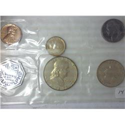 1962 US Silver Proof Set (No Envelope)