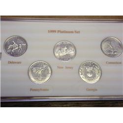 1999 Platinum Edition State Quarter Collection