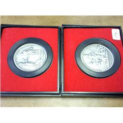 2 Americas 1st Medals In Pewter