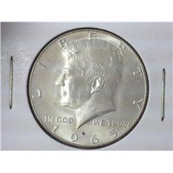 1965 Kennedy Half Dollar (UNC) 40% Silver