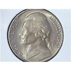 1950-D Jefferson Nickel (Key Date) UNC