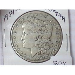 1904-S Morgan Silver Dollar (Better Date)