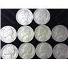 Image 1 : 10 Assorted Jefferson 35% Silver War Nickels