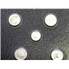 Image 1 : 5 Franklin Mint Sterling Mini Coins (Sealed)