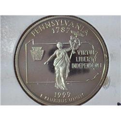 1999-S Pennsylvania Quarter (Gem Proof)