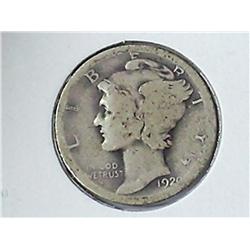 1920-D Mercury Dime