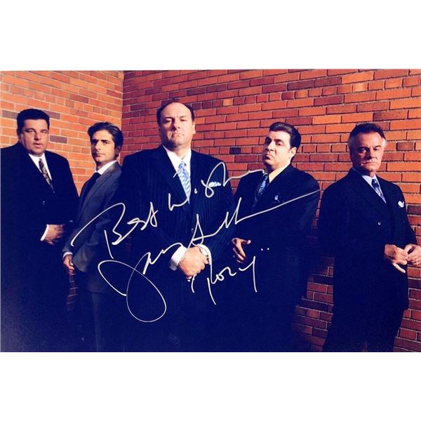 The Sopranos James Gandolfini facsimile signed photo