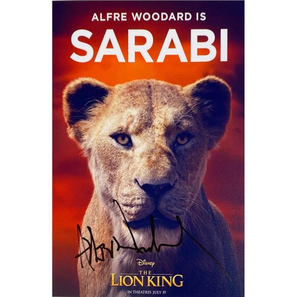 The Lion King Alfre Woodard facsimile signed movie photo