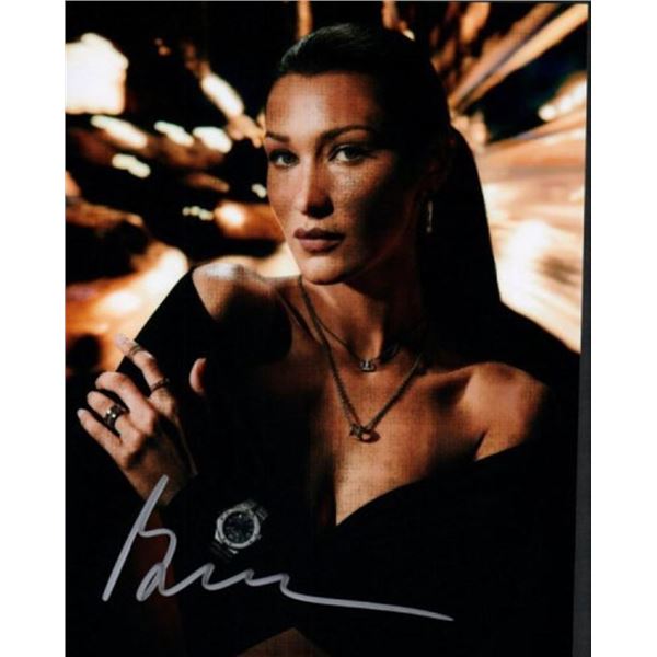Bella Hadid facsimile signed photo