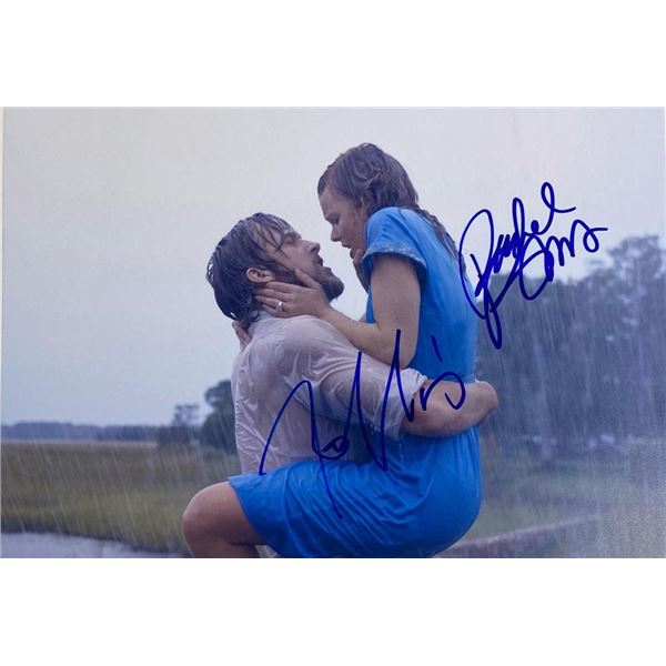 The Notebook Ryan Gosling and Rachel McAdams facsimile signed movie photo