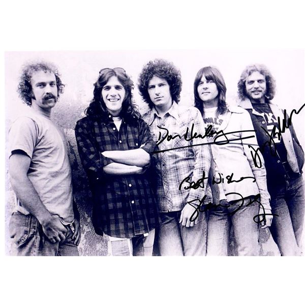 The Eagles facsimile signed photo