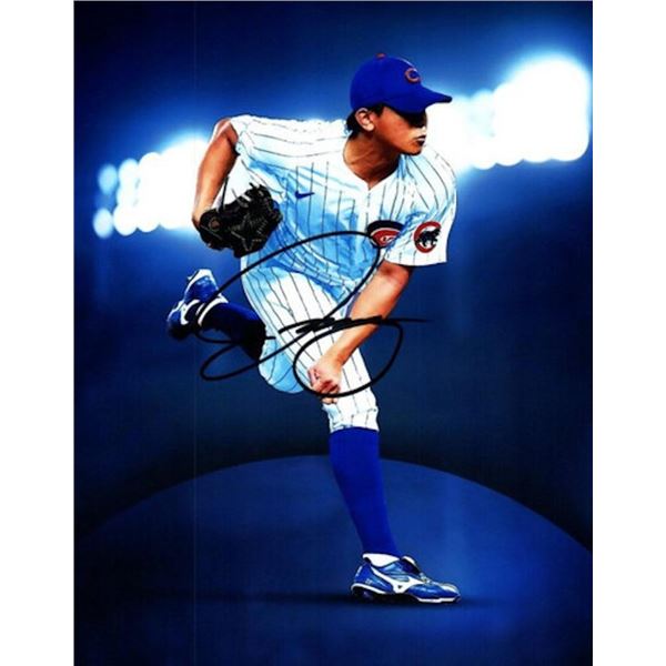 Chicago Cubs ShÅta Imanaga facsimile signed photo