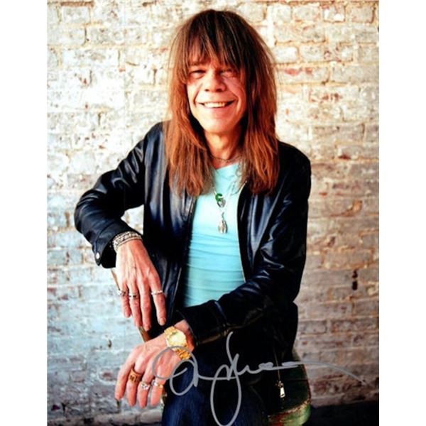 New York Dolls David Johansen facsimile signed photo