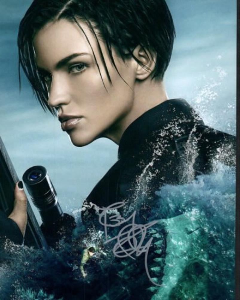 The Meg Ruby Rose facsimile signed photo