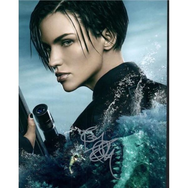 The Meg Ruby Rose facsimile signed photo
