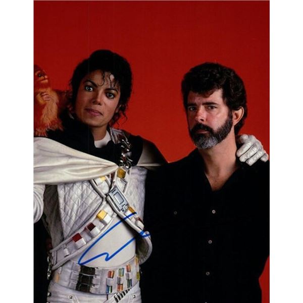 George Lucas facsimile signed photo