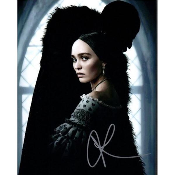Nosferatu Lily-Rose Depp facsimile signed photo