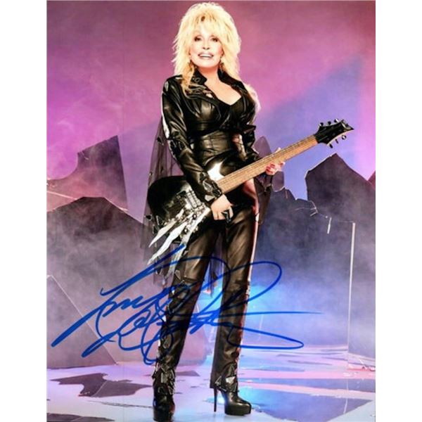 Dolly Parton facsimile signed photo
