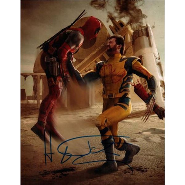 Deadpool & Wolverine Hugh Jackman facsimile signed photo