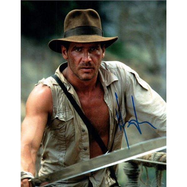 Indiana Jones Harrison Ford facsimile signed photo