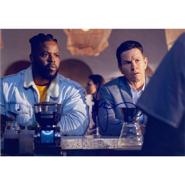 Spenser Confidential Mark Wahlberg facsimile signedphoto