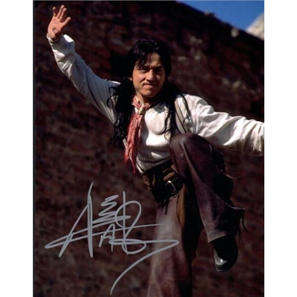 Shanghai Knights Jackie Chan facsimile signed photo