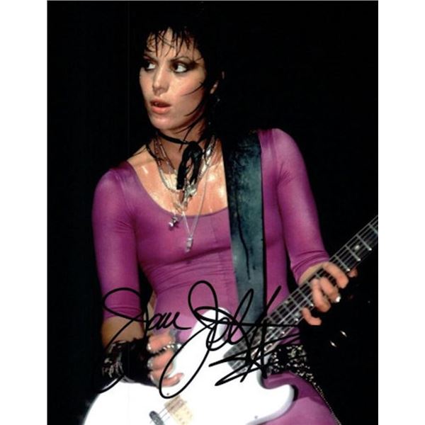Joan Jett facsimile signed photo