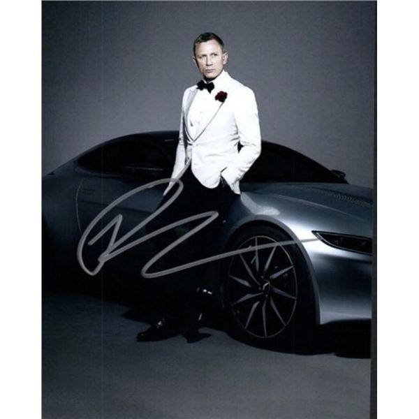 James Bond Daniel Craig facsimile signed photo