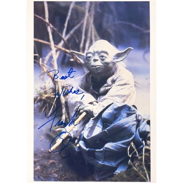 Star Wars Frank Oz facsimile Signed Photo