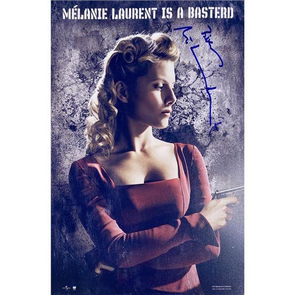 Inglourious Basterds Melanie Laurent facsimile signed  movie photo