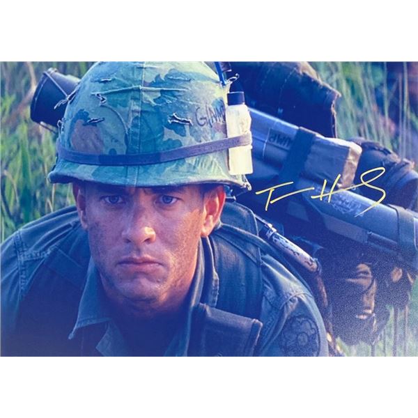 Forrest Gump Tom Hanks facsimile signed  movie photo