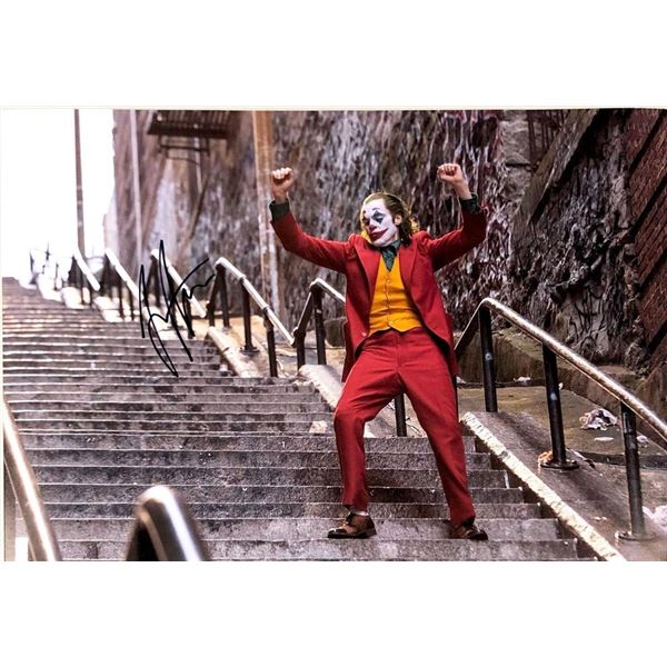 Joker Joaquin Phoenix facsimile signed movie photo