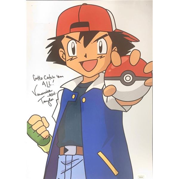 Pokemon Veronica Taylor facsimile signed photo