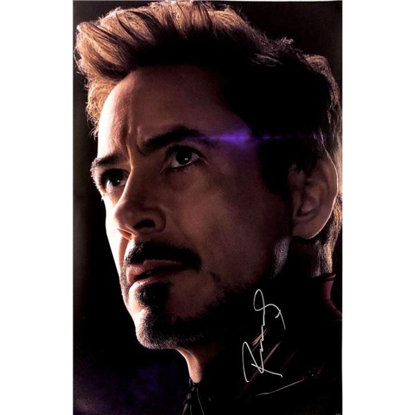 Robert Downey Jr. facsimile signed movie photo