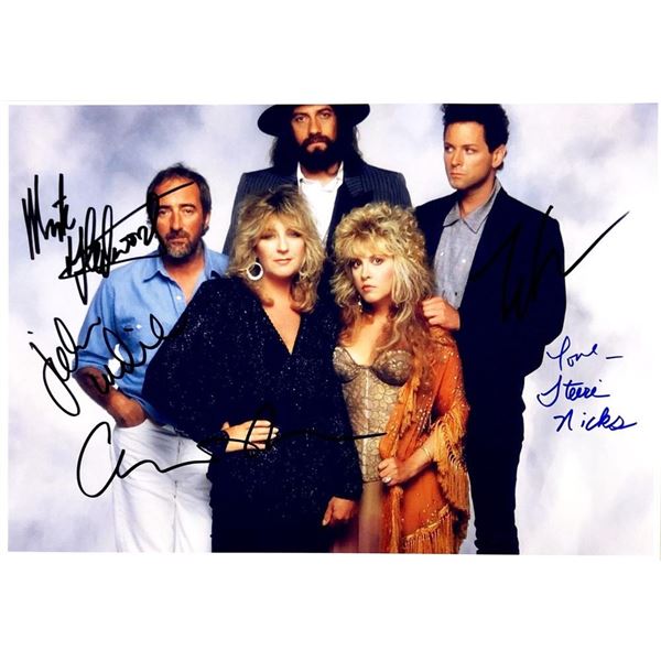 Fleetwood Mac facsimile signed photo