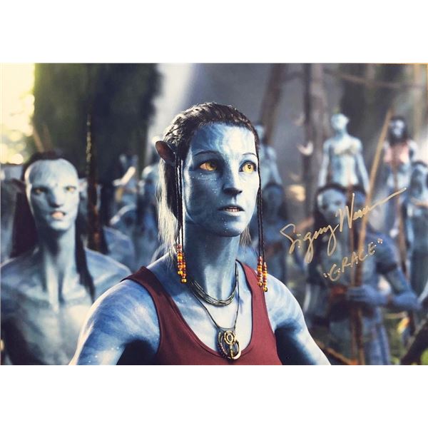Avatar Sigourney Weaver facsimile signed movie photo