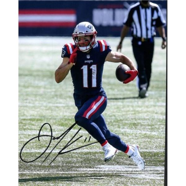 New England Patriots Julian Edelman facsimile signed photo