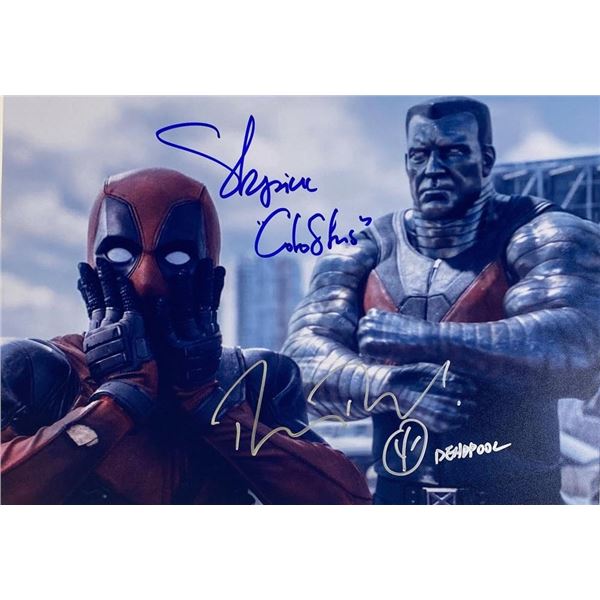 Deadpool cast facsimile signed  movie photo