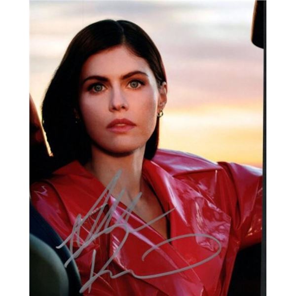 Baywatch Alexandra Daddario facsimile signed photo