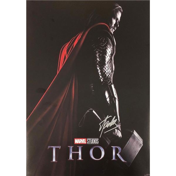 Thor Stan Lee facsimile signed movie photo