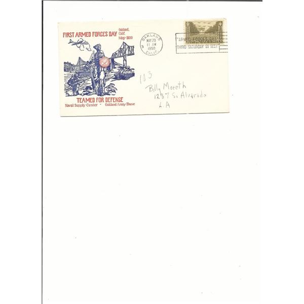 Armed Forces Day - Oakland, Calif. - First Day Cover - 1950