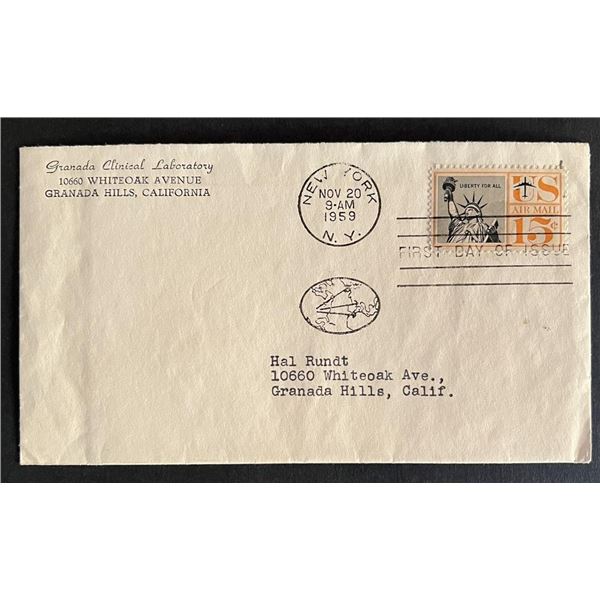 Grananda Clinical Laboratory First Day Cover
