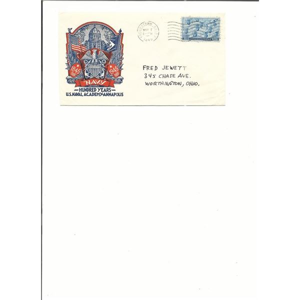Youngstown, Ohio - First Day Cover - U.S. Navy 100 Years - 1945