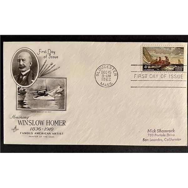 Winslow Homer First Day Cover