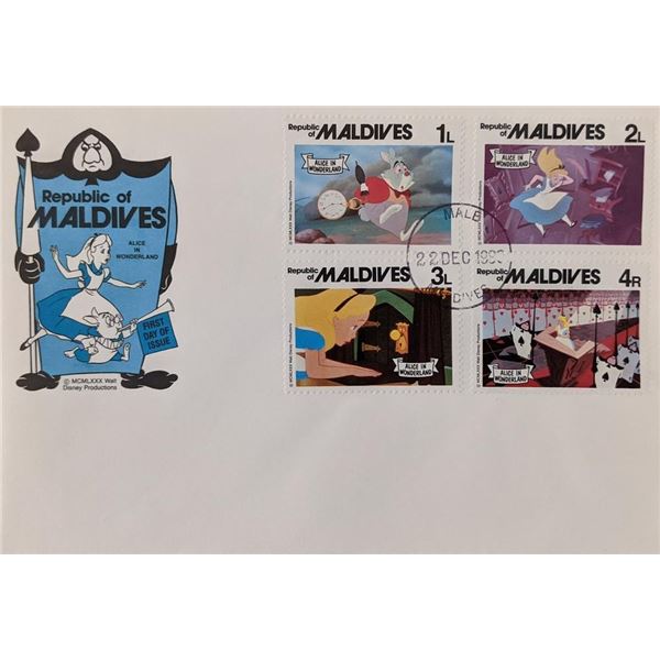 Alice In Wonderland Commemorative First Day Cover