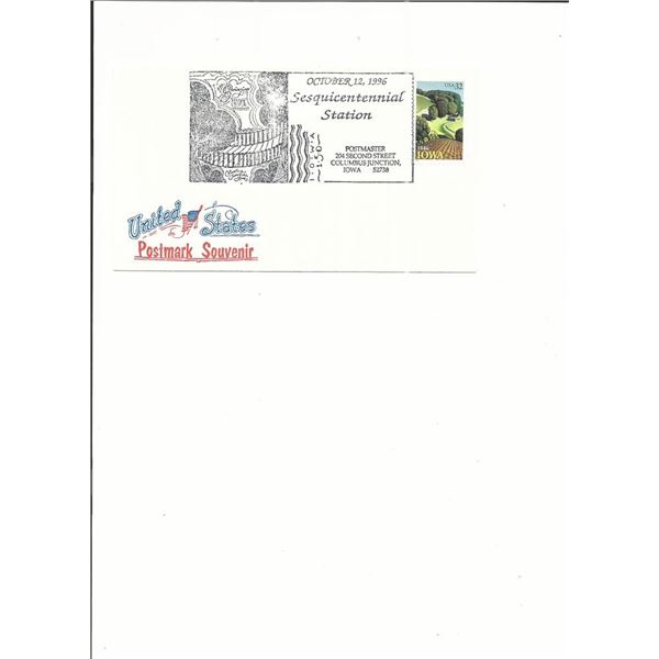 Iowa - First Day Cover - 1996