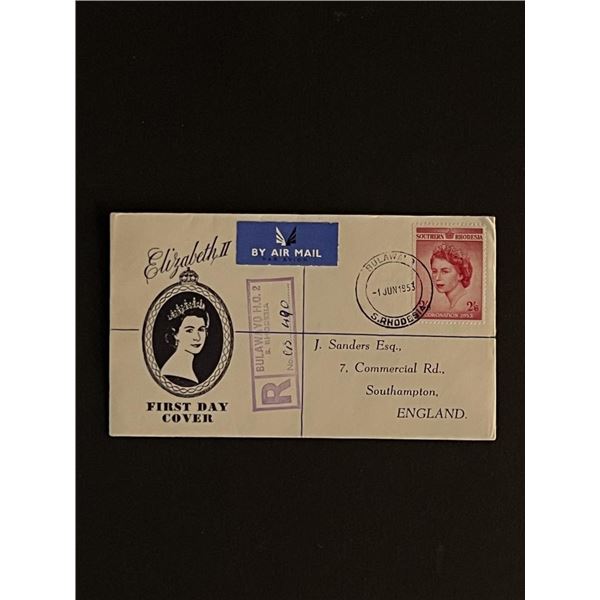 1953 Coronation first day cover Queen Elizabeth II