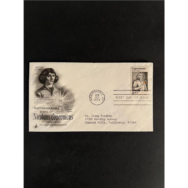 Nicolans Copernicus Polish Astronomer First Day Cover